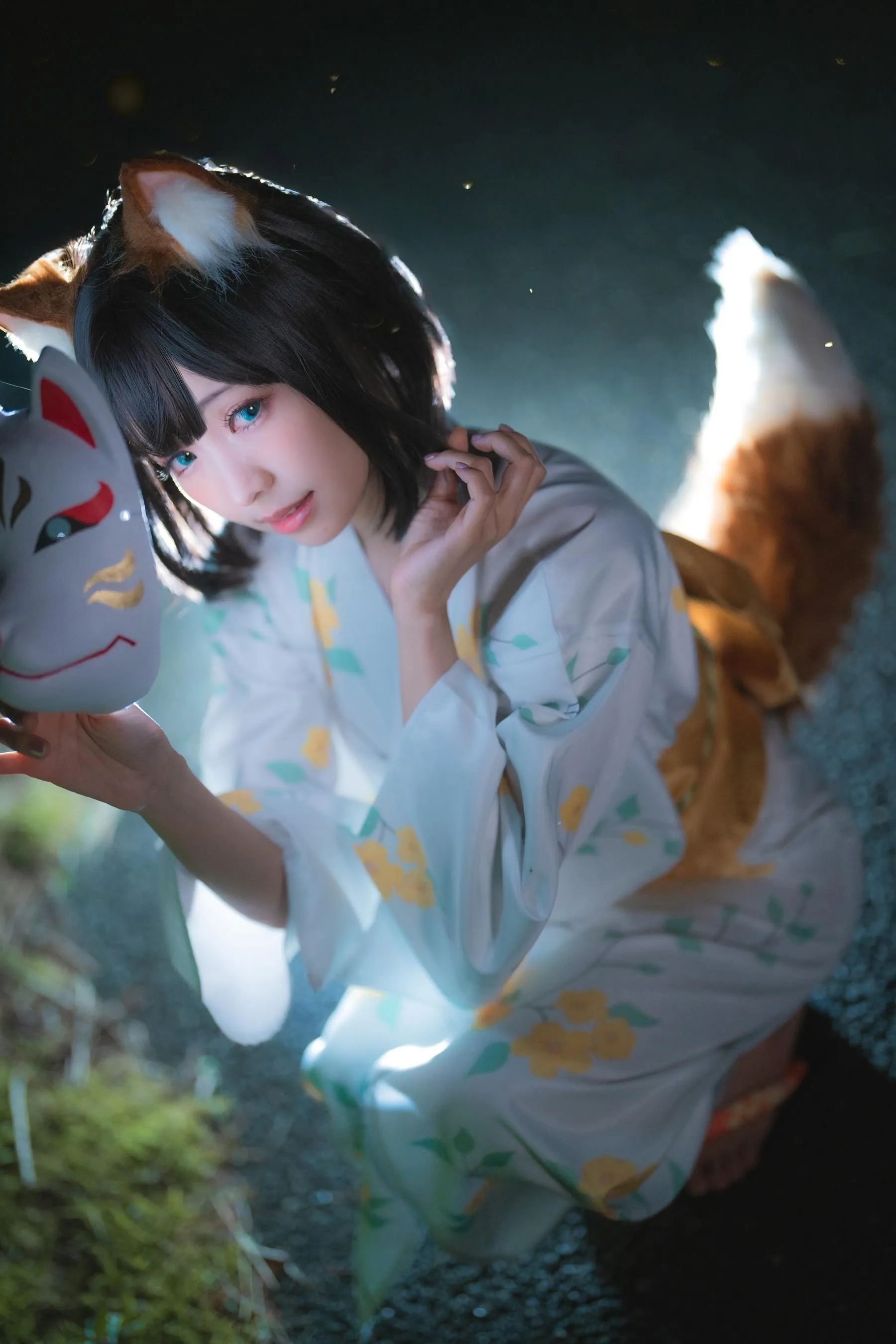 ElyEE子 – NO.115 2023.July C-Dongitsune ~Yukata 浴衣狐 [27P]插图4